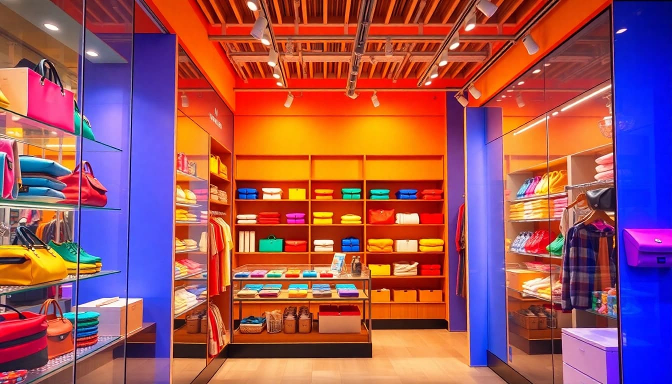 Browse the vibrant collection at Ultimateshop cc featuring colorful product displays.