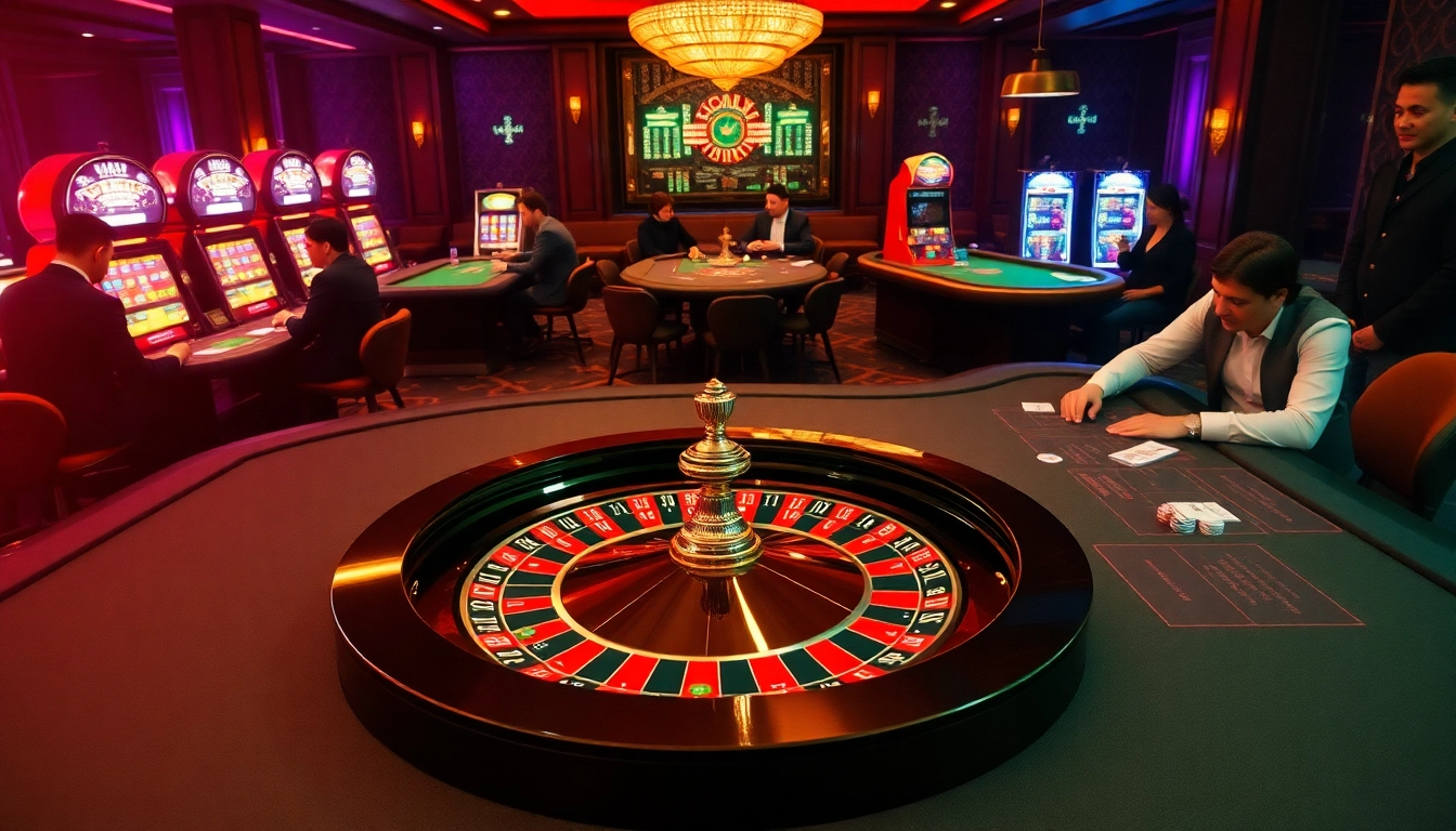 Experience excitement at rr88, featuring luxurious casino tables and thrilling gameplay.