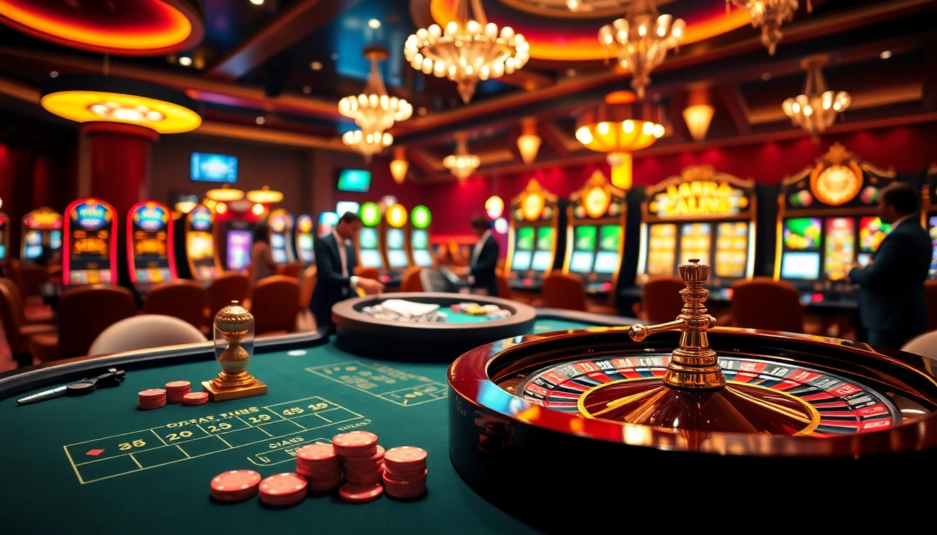 Excited gamblers at a luxurious casino table, showcasing vvjl6 com gaming thrills.