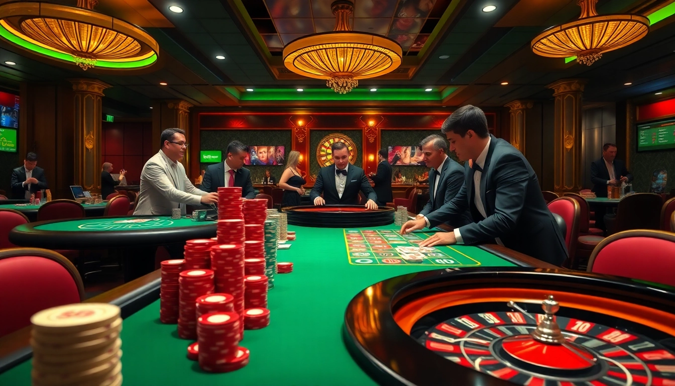 Players enjoying games at say88's luxurious online casino experience.