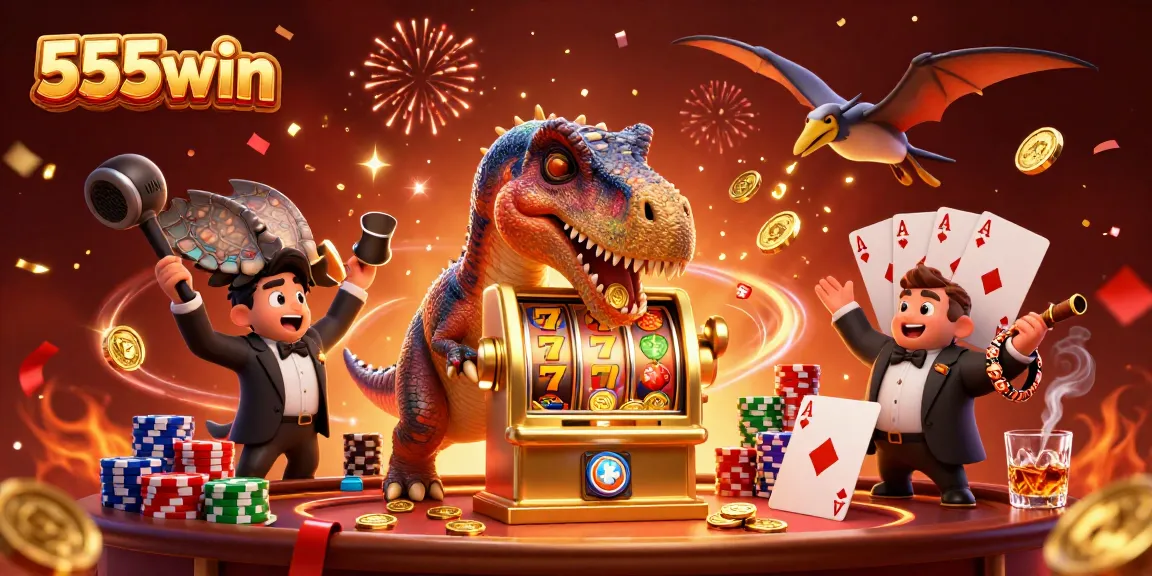 Experience thrilling wins at 555win with a dynamic casino showdown featuring lively characters!